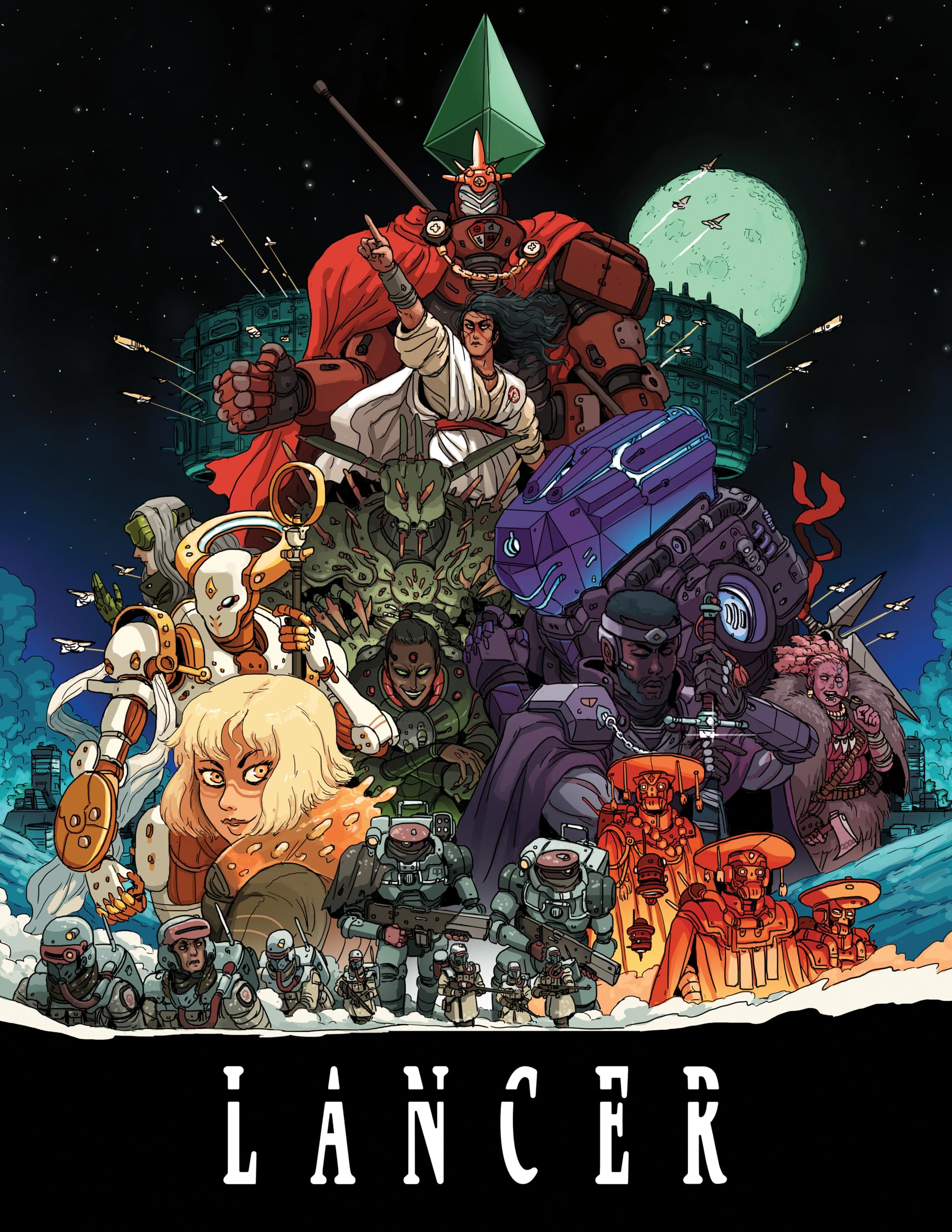 Dark Horse Comics Lancer TTRPG Core Rulebook