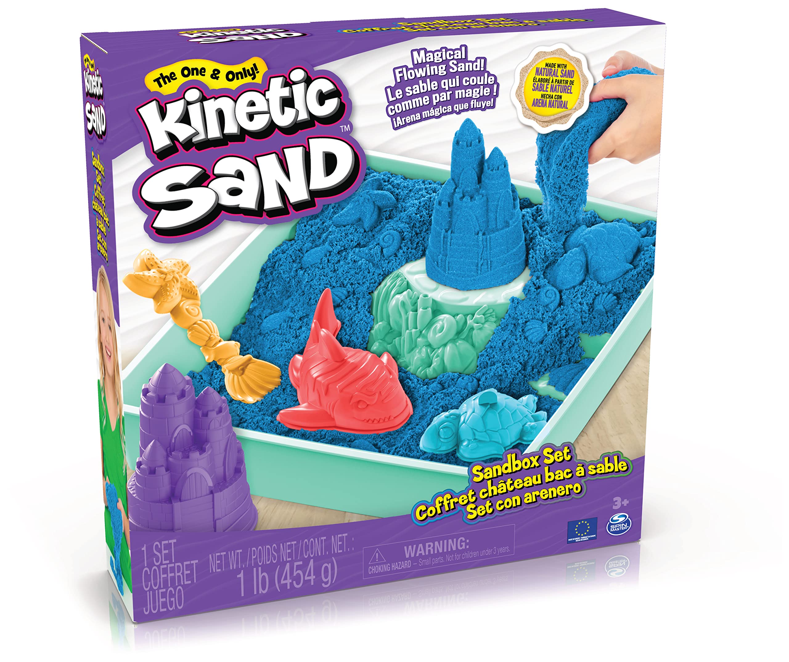 Kinetic Sand - Sandbox Set Blue