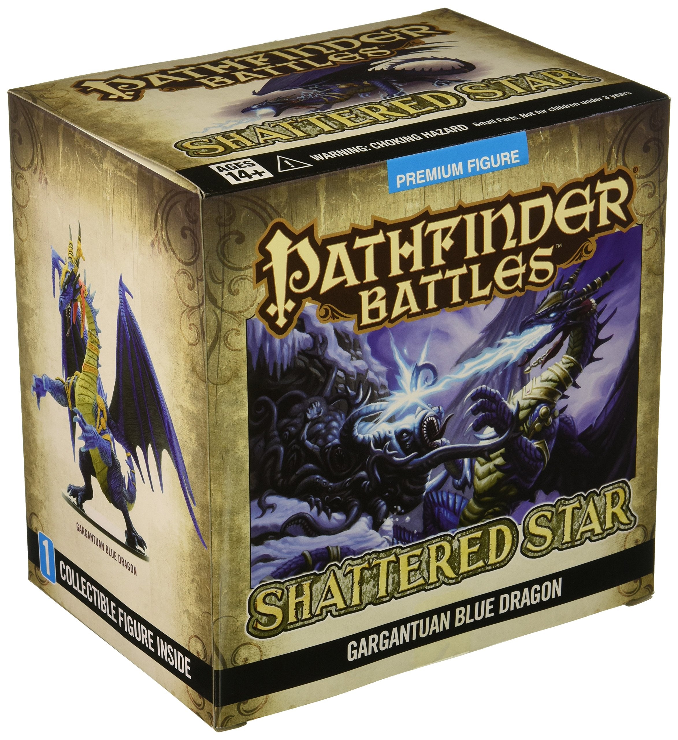 WizKids Pathfinder Battles: Shattered Star Gargantuan Blue Dragon, Dungeons and Dragons