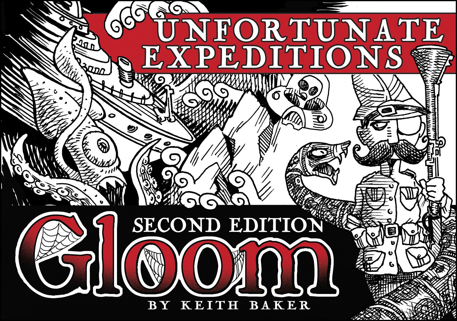 Atlas Games Gloom: Unfortunate Expeditions (2nd Edition) Keith Baker and Michelle Nephew Keith Baker and Michelle Nephew Keith Baker and Michelle Nephew