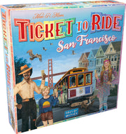 Asmodee Ticket to Ride San Francisco Board Game - Fast-Paced Railway Adventure in The City by The Bay! Fun Family Game for Kids & Adults, Ages 8+, 2-4 Players, 10-15 Minute Playtime