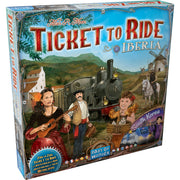 Asmodee Ticket to Ride Iberia + South Korea Board Game Expansion - Train Route Strategy Game, Family Fun for Kids & Adults, Ages 8+, 2-6 Players, 30-60 Minute Playtime