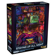 Mchezo Retro Video Game Puzzle, 80's Nostalgia Puzzle by Artist Rachid Lotf, Gamosis Collection