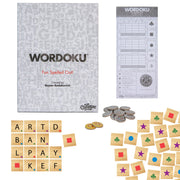 Calliope Games Wordoku - Fun Spelled Out! - Crossword Sudoku - Word Puzzle Board Game for Family Game Night - 1-6 Players - from The Makers of Tsuro and Roll for It!