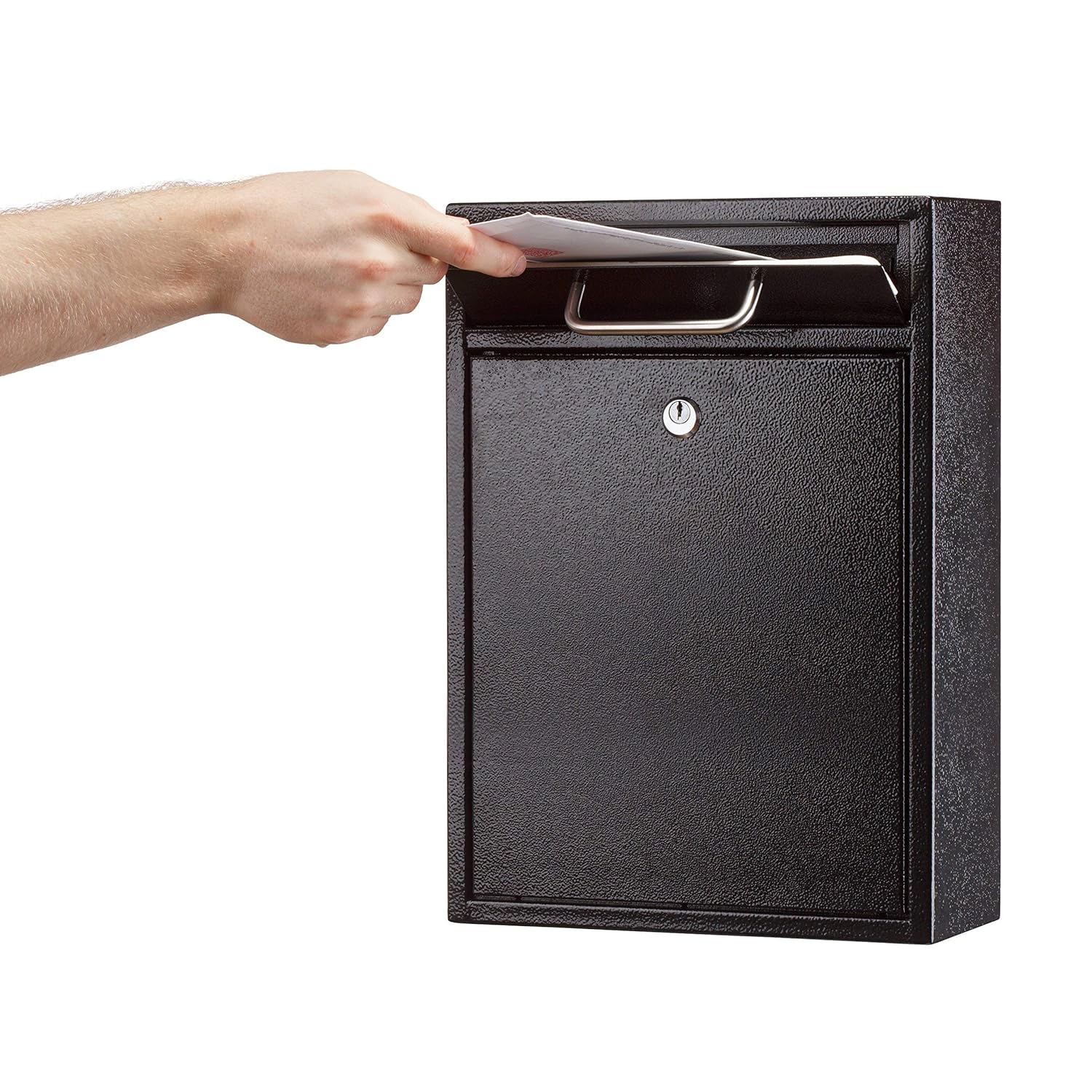 Large Wall Mountable Mailbox with Key Lock