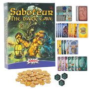 AMIGO Games Saboteur - The Dark Cave, Multicoloured - The First-Ever Saboteur Board Game - Perfect for 2-8 Players Kids & Adults Ages 10 & Older
