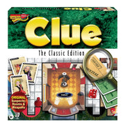 Clue Classic with 1949 Card Artwork & Suspects, by Winning Moves Games USA, Original Whodunnit Murder Mystery Game with Metal Weapons for 3to 6 Players, Ages 8 and up