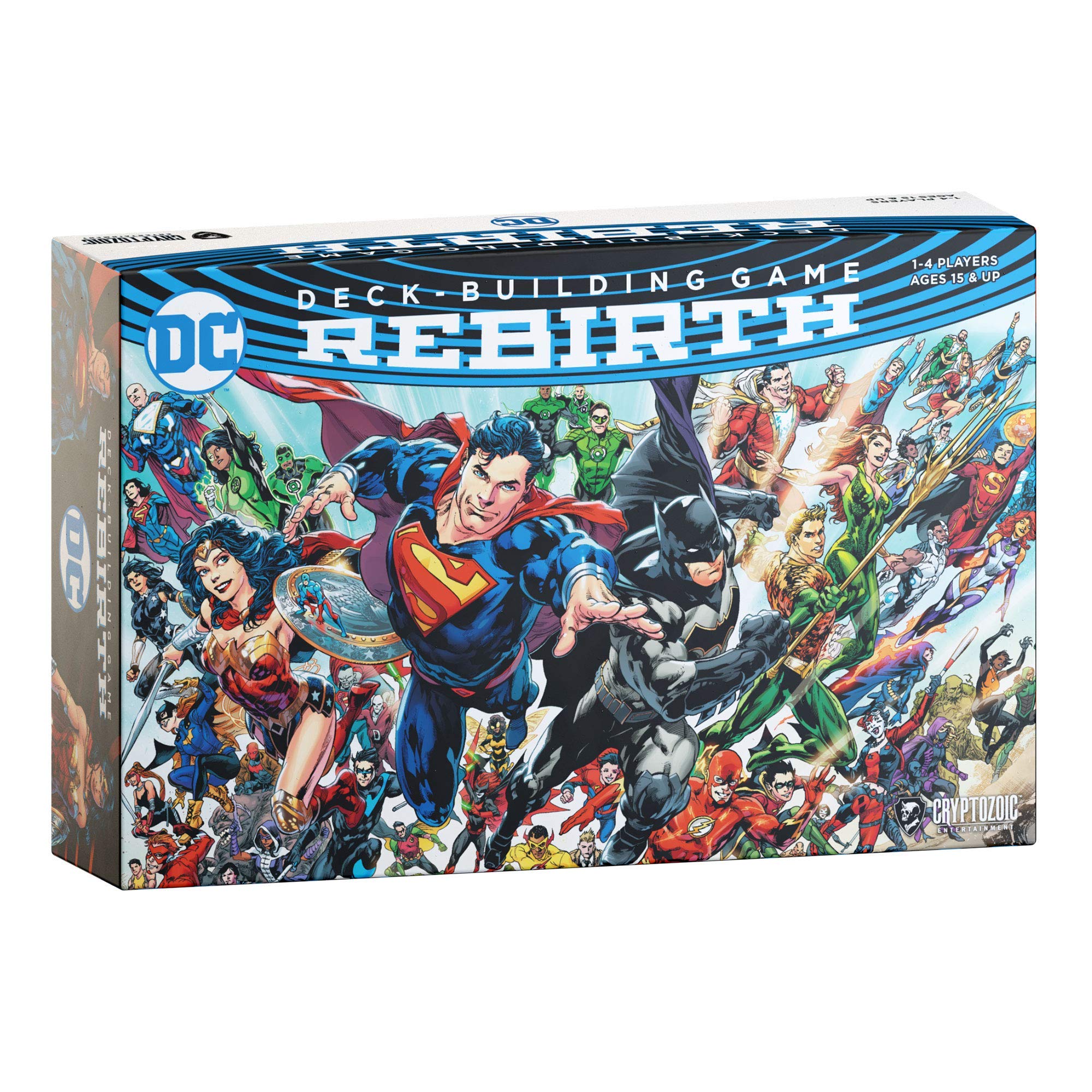DC Deck Building Game: Rebirth - Multiple Campaign Scenarious with Unique Gameplay and Cards - Features Iconic DC Universe Location - Compatible with Other DC Deck-Building Game Series