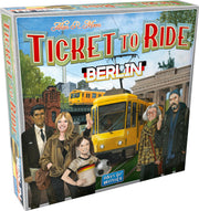 Asmodee Ticket to Ride Berlin Board Game - Train Route-Building Strategy Game, Fun Family Game for Kids & Adults, Ages 8+, 2-4 Players, 10-15 Minute Playtime