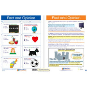 Fact & Opinion Visual Learning Guide - Grades 3 - 5