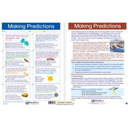 Making Predictions Visual Learning Guide - Grades 6 - 9