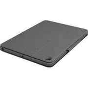 Logitech Combo Touch Keyboard/Cover Case for 12.9&amp;quot; Apple, Logitech iPad Pro (5th Generation) Tablet - Oxford Gray
