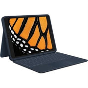 Logitech Rugged Combo 3 Touch iPad&amp;reg; Keyboard Case with Trackpad and Smart Connector for iPad (7th, 8th, &amp; 9th generation) - Classic Blue