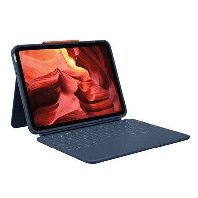 Logitech Rugged Combo 4 Rugged Keyboard/Cover Case Apple iPad (10th Generation &amp; A16) Tablet