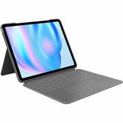 Logitech Combo Touch iPad Air 13-inch (M2, M3 &amp; M4) (2024, 2025 &amp; 2026) Keyboard Case - Detachable backlit keyboard, Oxford Gray