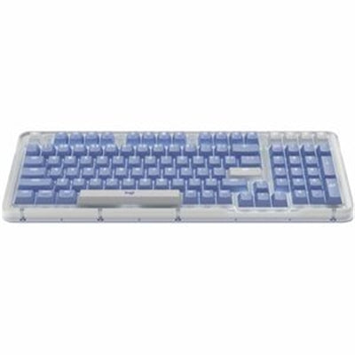 Logitech Alto Keys K98M Wireless Mechanical Keyboard, Customizable Keyboard with Vibration Absorbing Gasket, Backlit Keys, Lilac