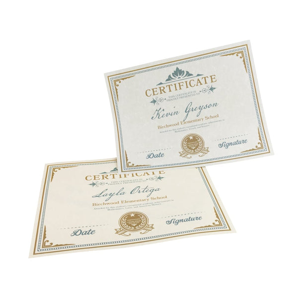 Parchment Paper - 100 sheets 8.5"x11" - Assorted