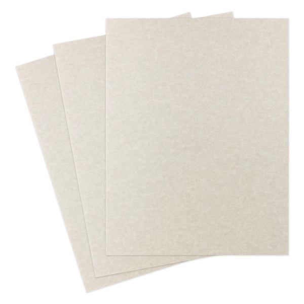 Parchment Paper - 30 sheets 8.5"x11" - Gray