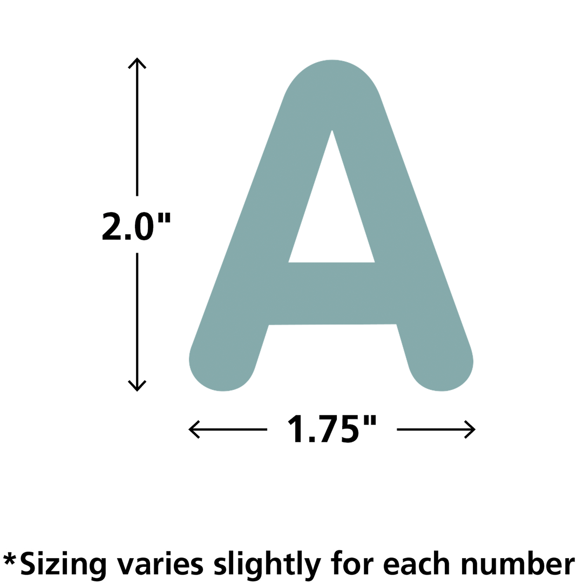 Everyone is Welcome 2" Classic Letters Uppercase Pack
