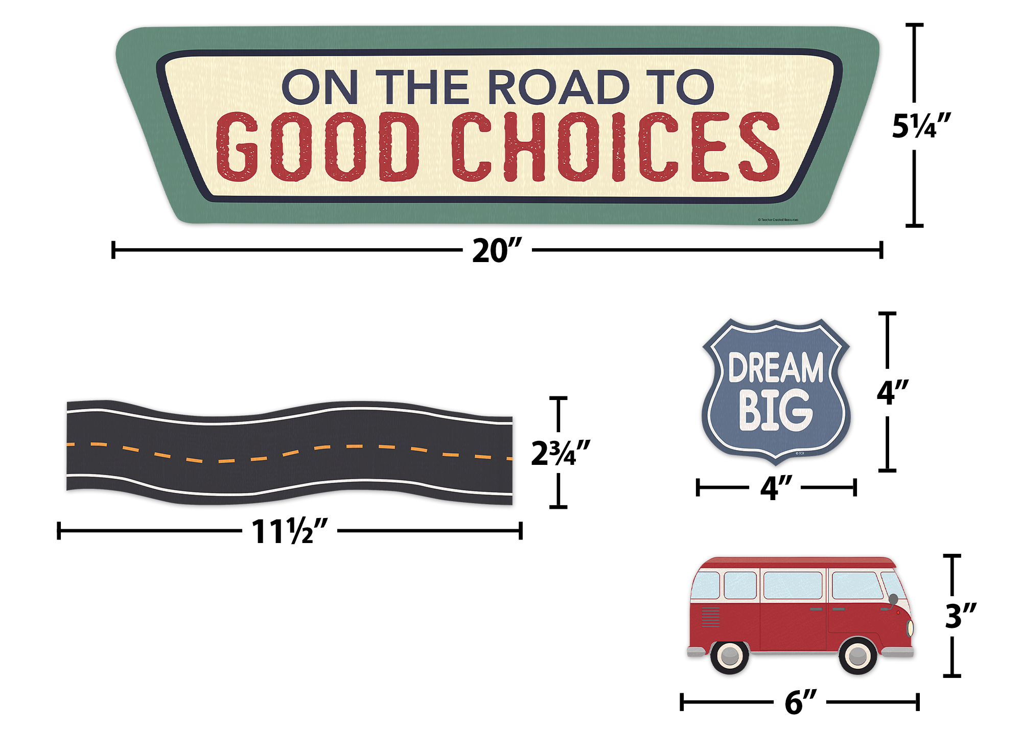 Moving Mountains Road Trip On the Road to Good Choices Mini Bulletin Board
