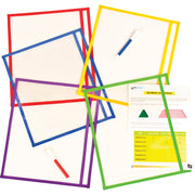 5 Color Dry Erase Pouch - Set of 10