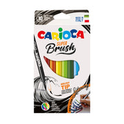 Super Brush Washable Felt Tip Pens - 10 Pieces