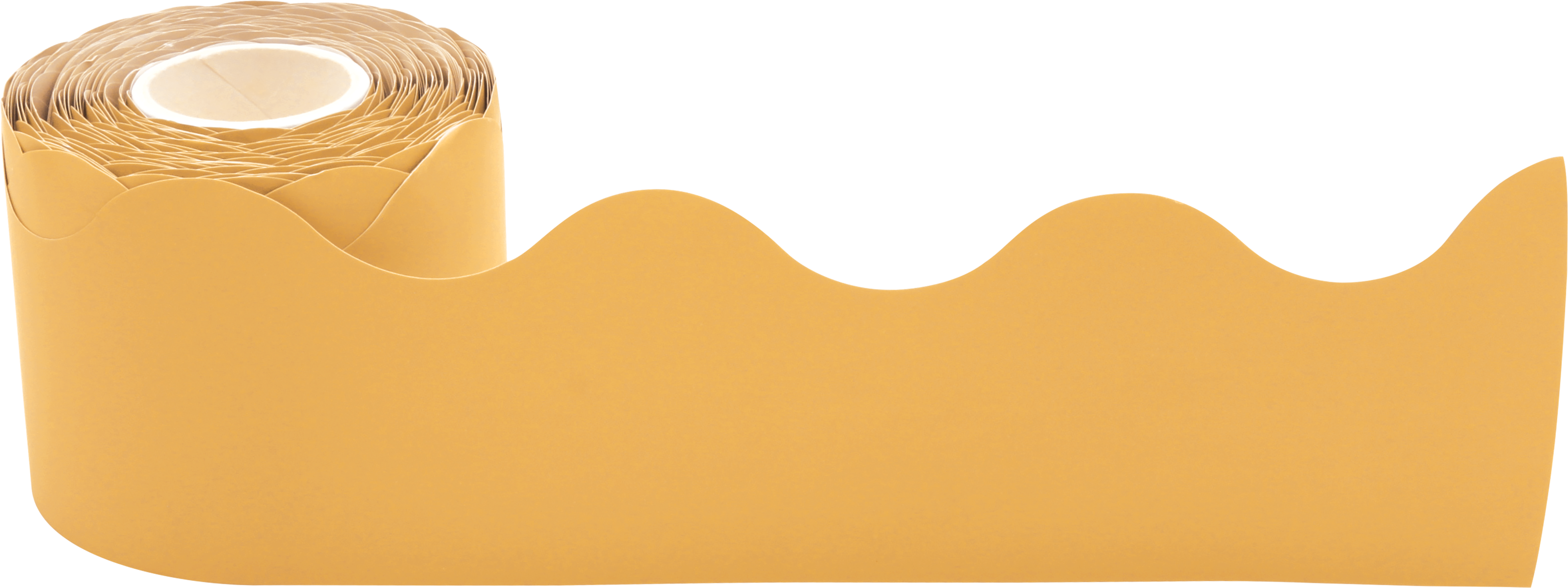 Golden Sun Scalloped Rolled Border Trim
