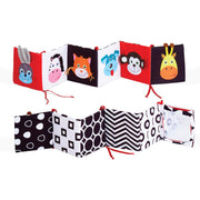 Look & Feel Baby Book - Stuffed Animal Child Development Book to Teach Essential Life Skills for Sensory & Cognitive Development