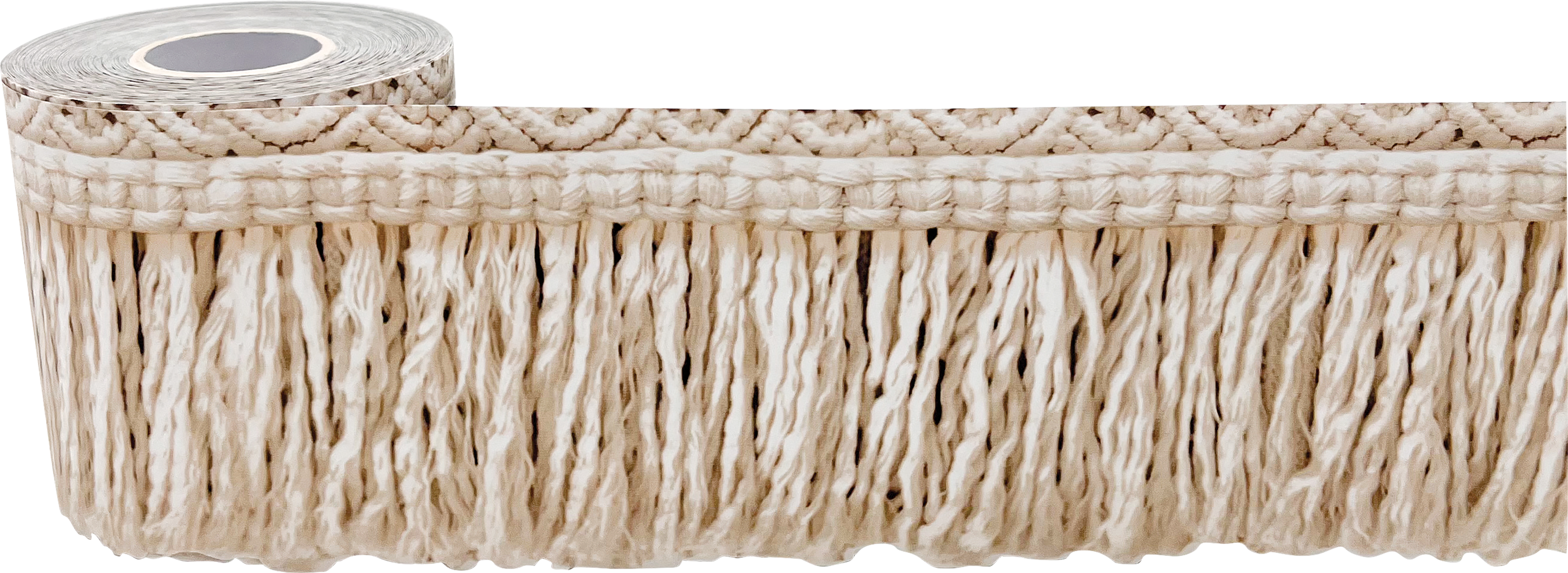Fringe Die-Cut Rolled Border Trim