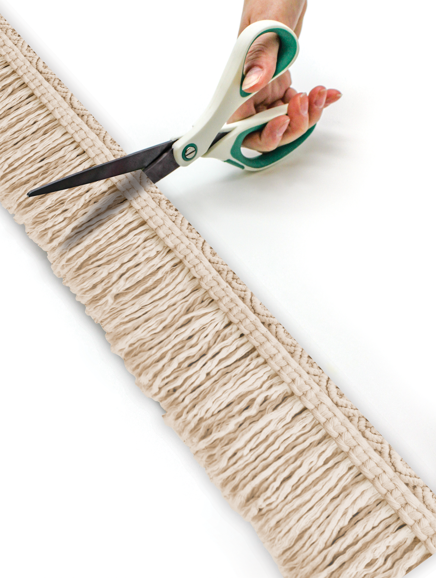 Fringe Die-Cut Rolled Border Trim