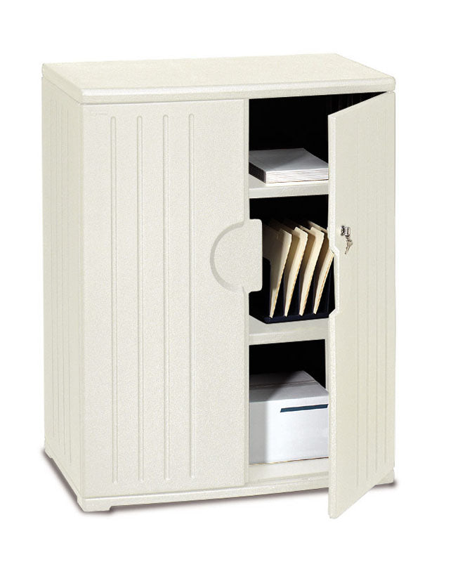 Rough n Ready® 46" Storage Cabinet, Platinum