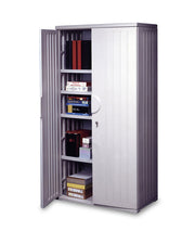 Rough n Ready® 72" Storage Cabinet, Platinum