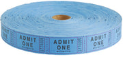 Admit One Carnival Tickets   Blue