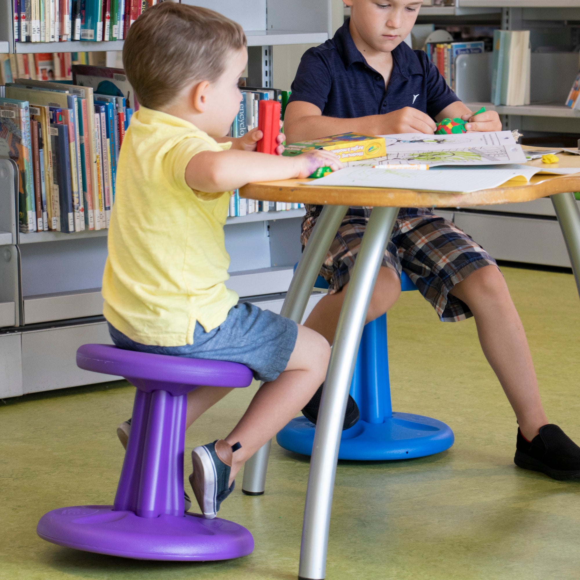Pre-School Wobble Chair 12", Purple