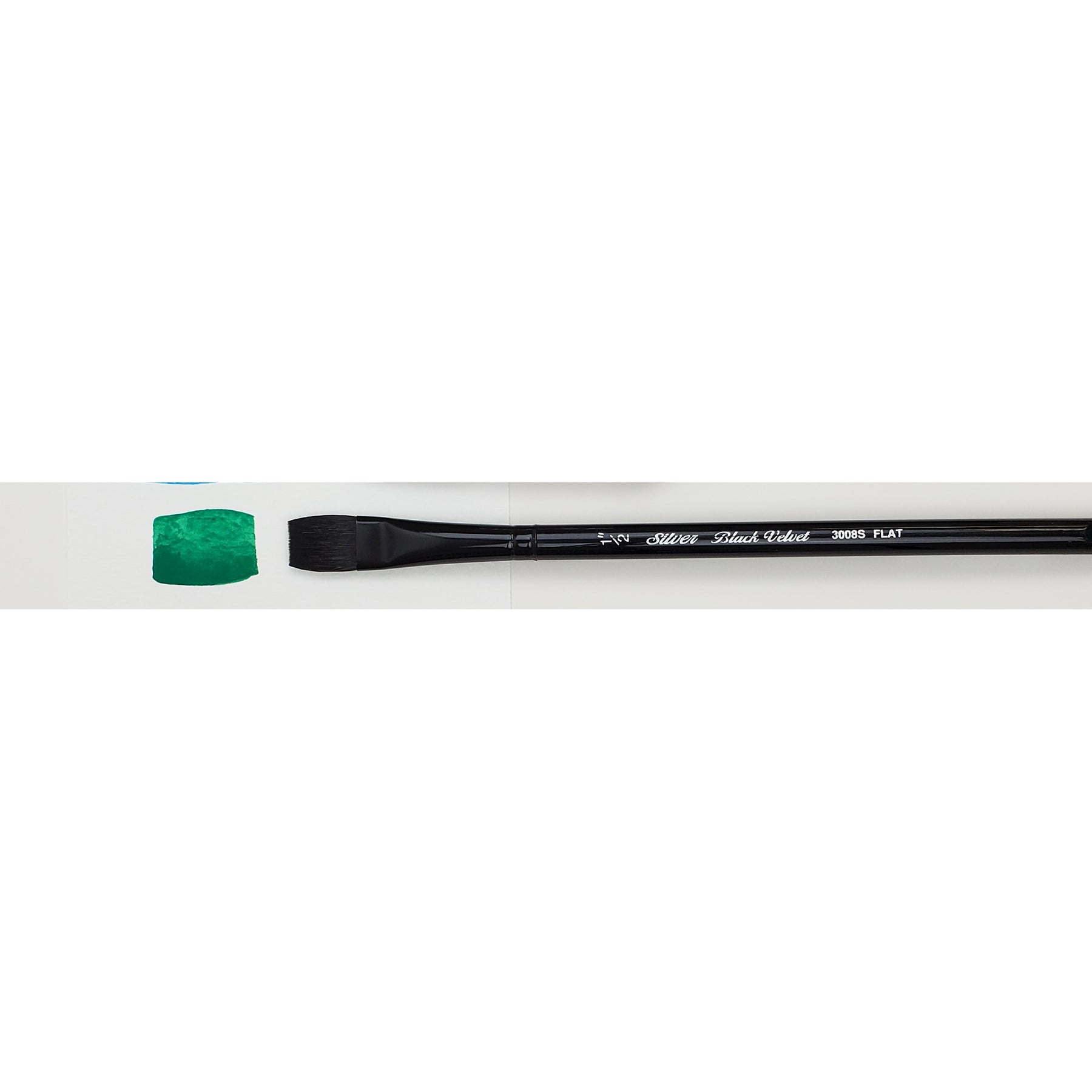 Black Velvet Square Wash Brushes, Set of 2