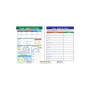 Lines, Angles & Circles Visual Learning Guide - Grades 3 - 5