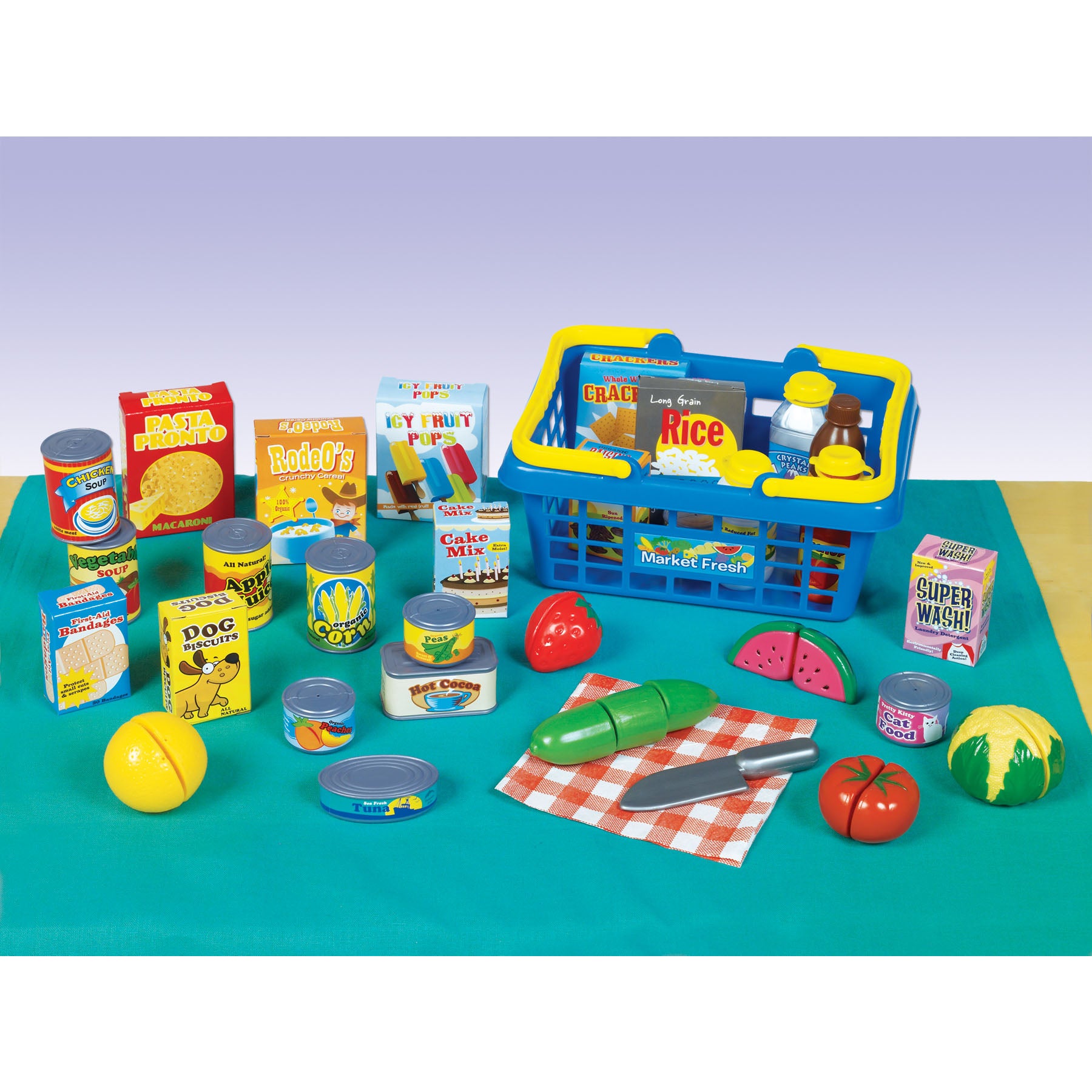 Get To The Grocer 32-Piece Pretend Playset