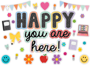 Cool for School Happy You Are Here Bulletin Board