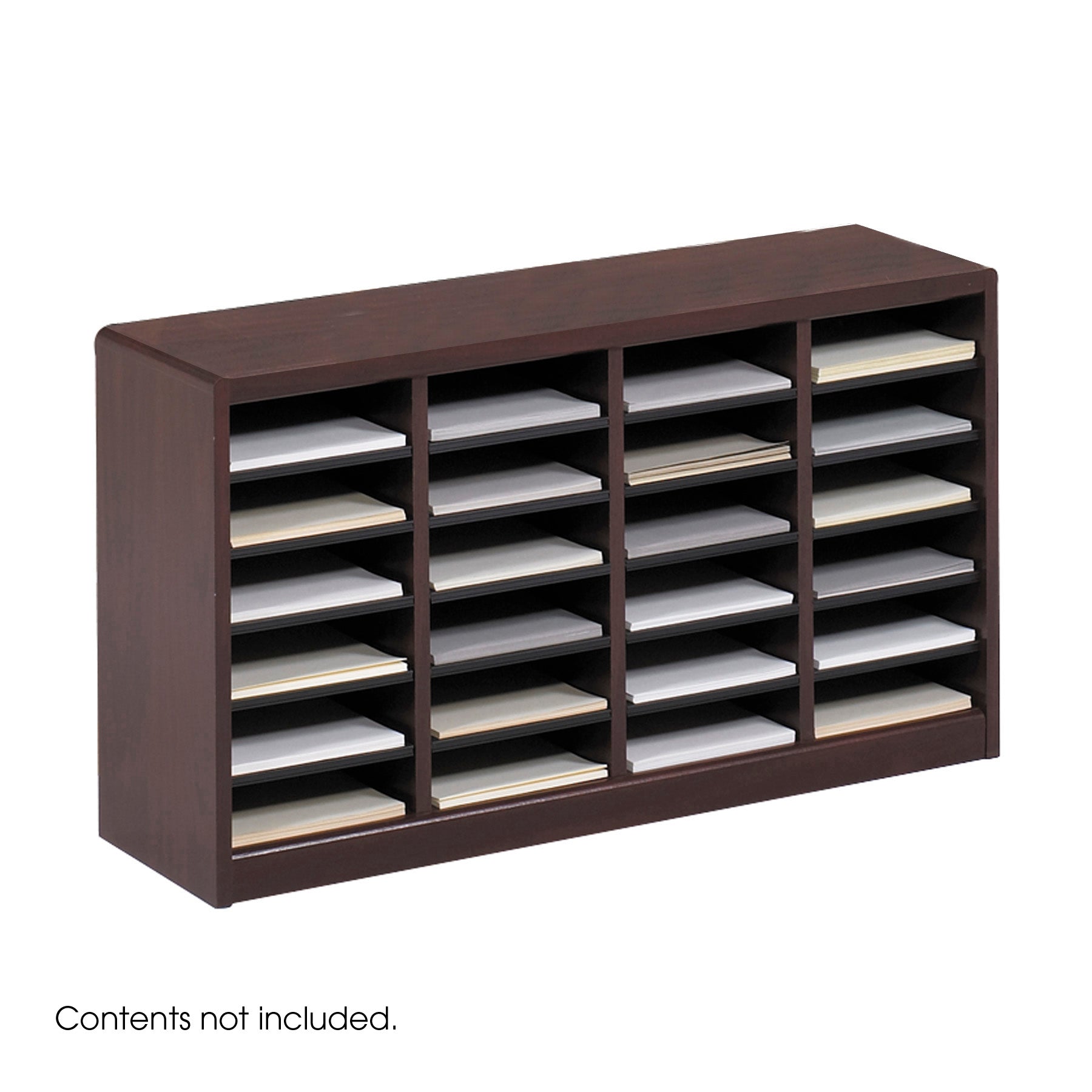 Orgnzr Ezstor Wood 24 Comp Ltr
