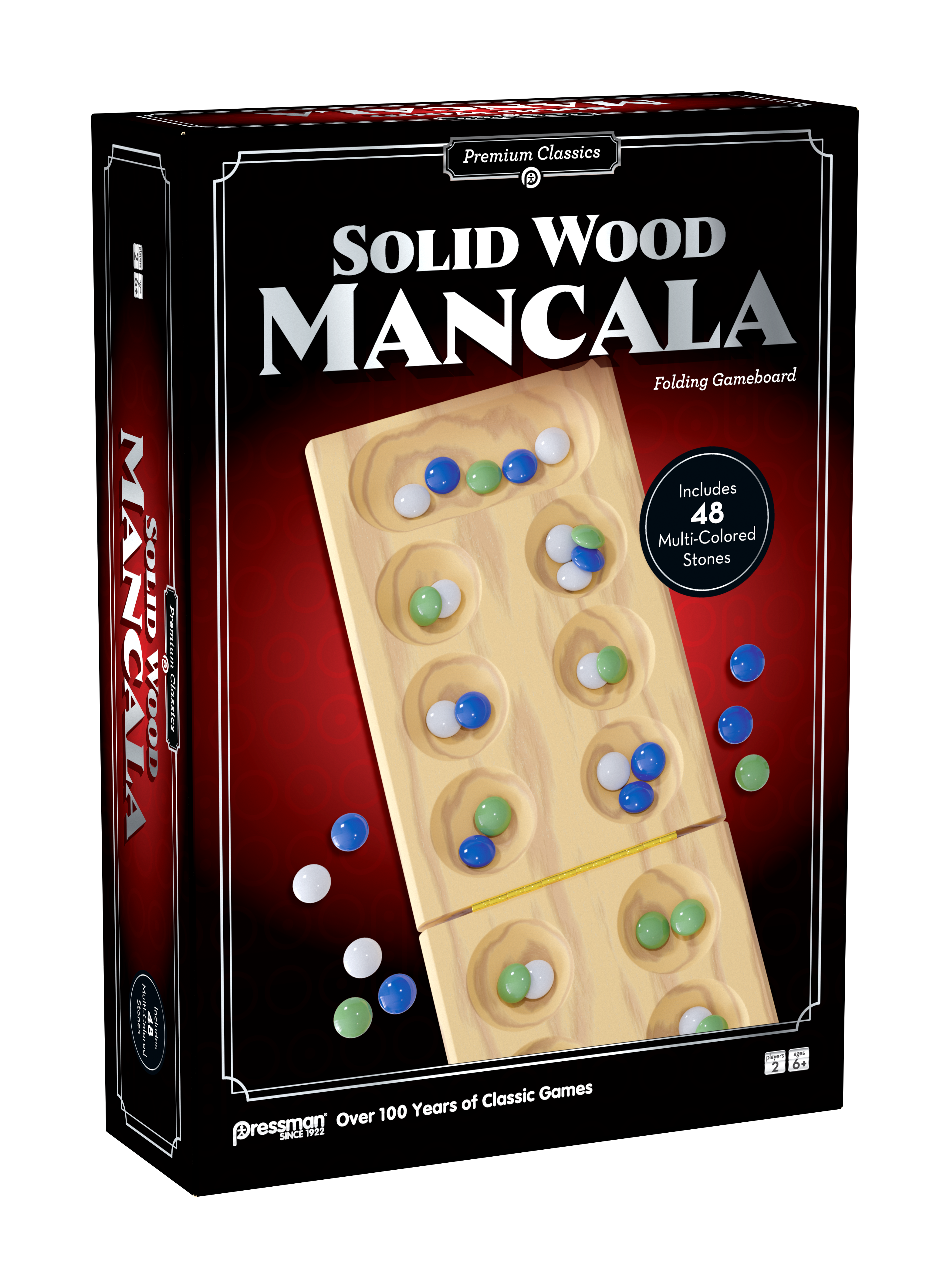 Pressman Premium Classics: Classics Solid Wood Folding Mancala