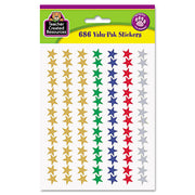 Assorted Foil Stars Stickers Valu-Pak