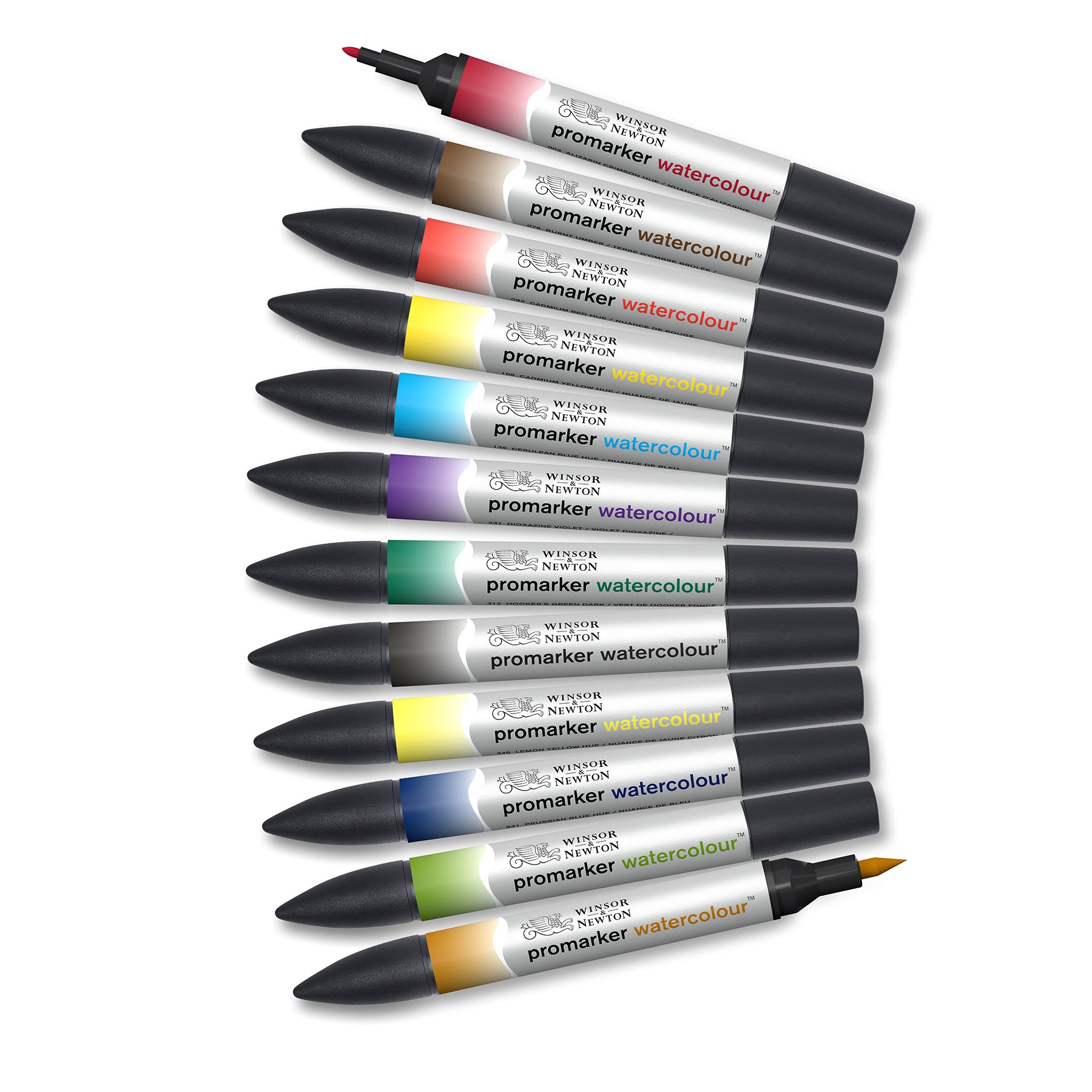 WN ProMarker Watercolour 12 Basic Tones