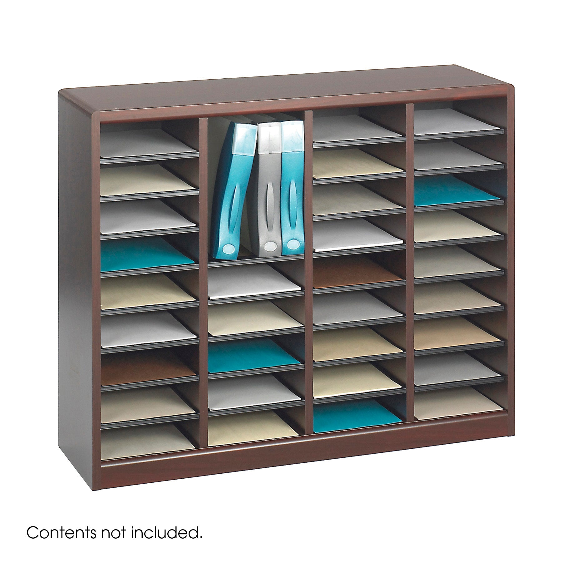 Orgnzr Ezstor Wood 36 Comp Ltr