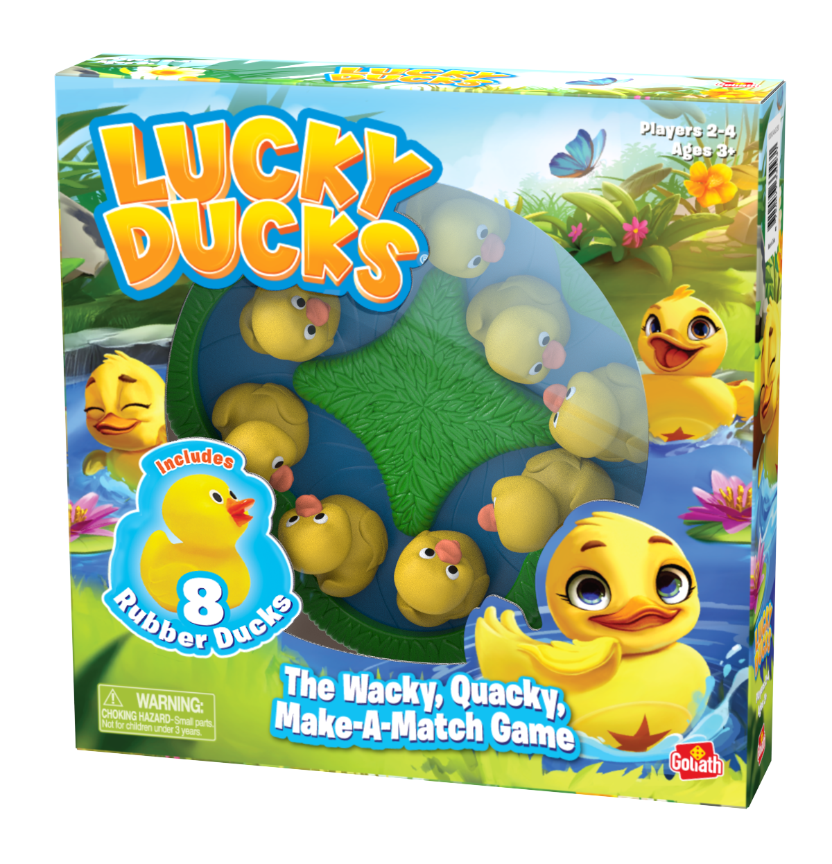 Lucky Ducks (8 Rubber Ducks)
