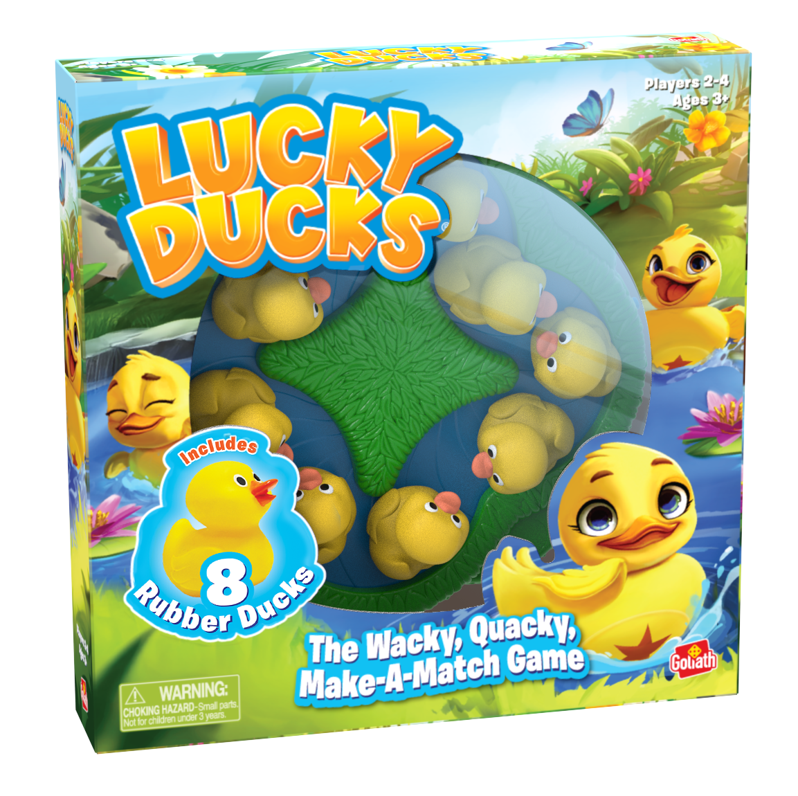 Lucky Ducks (8 Rubber Ducks)