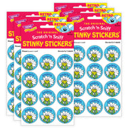 Wonderful/ Flower Scent Stickers, 24 Per Pack, 6 Packs