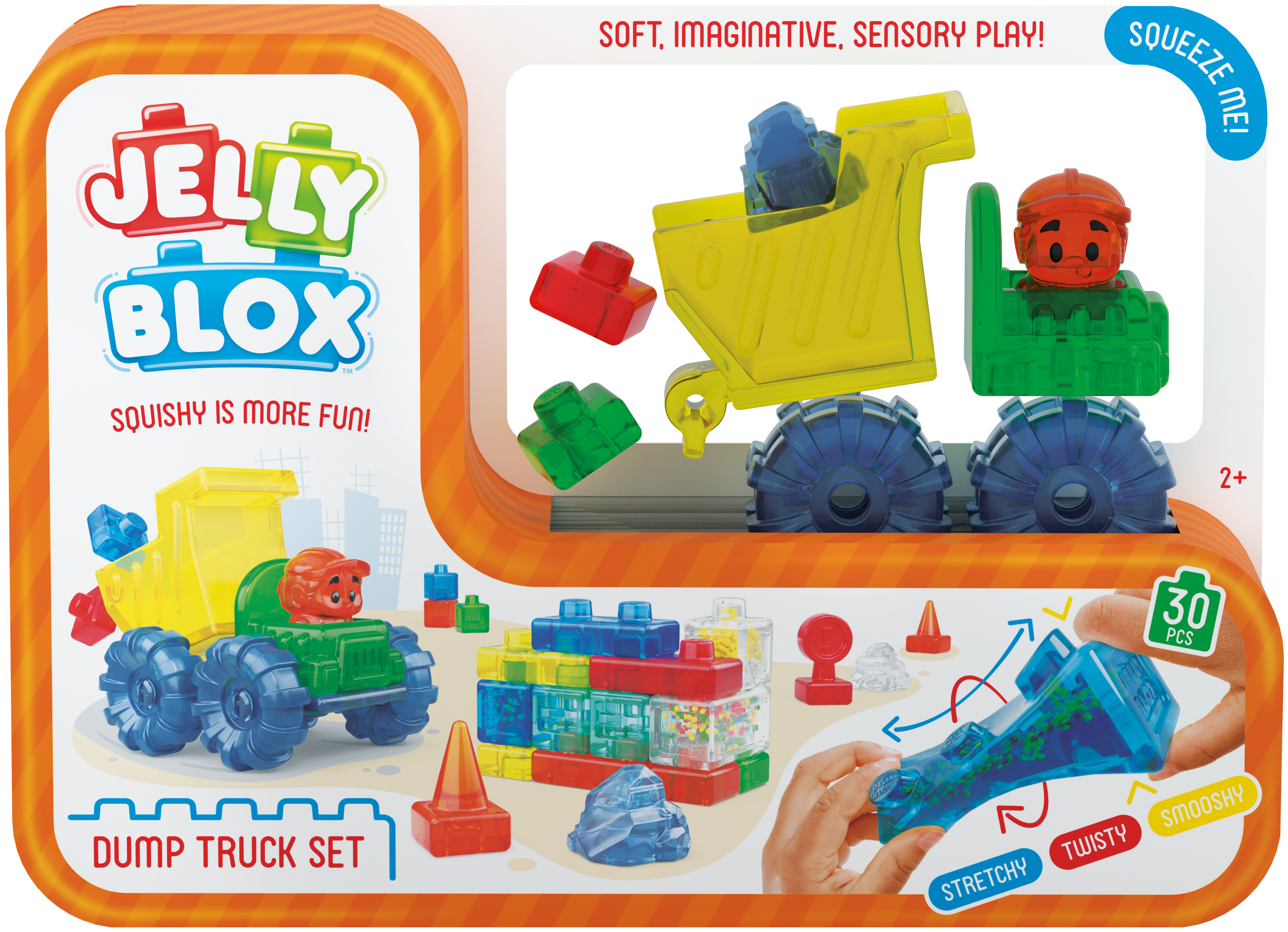 Jelly Blox - Construction Dump Truck Set