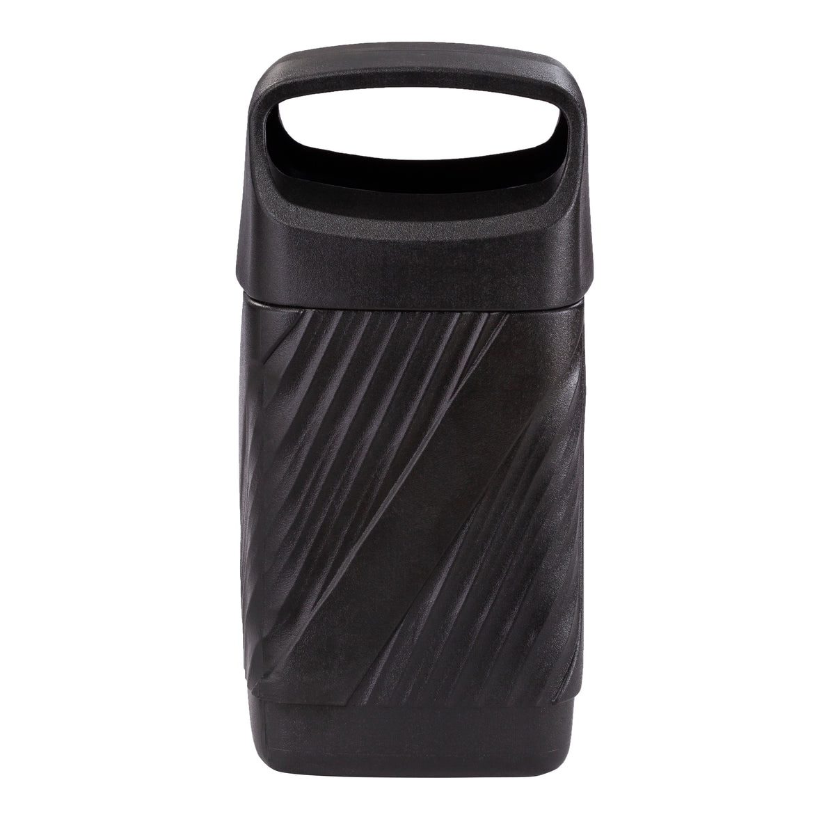 Receptacle Twist Can 38Gal Blk