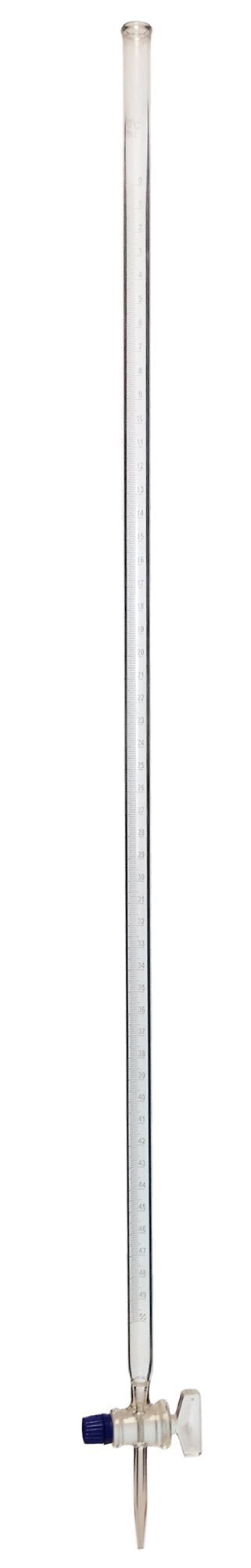 Burette, Borosilicate Glass, Ground Glass Stopcock, 100ml, Pack of 5