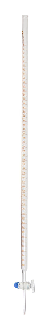 Burette, Borosilicate Glass, Ground Glass Stopcock, 100ml, Case of 100